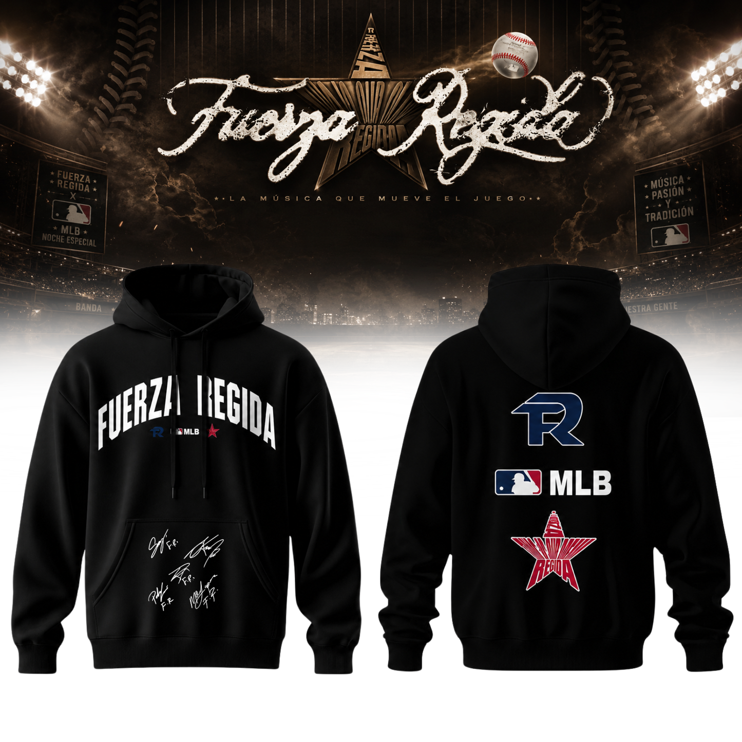 Fuerza Regida “This Is Our Dream Stadium Tour” 2026 – Hoodie
