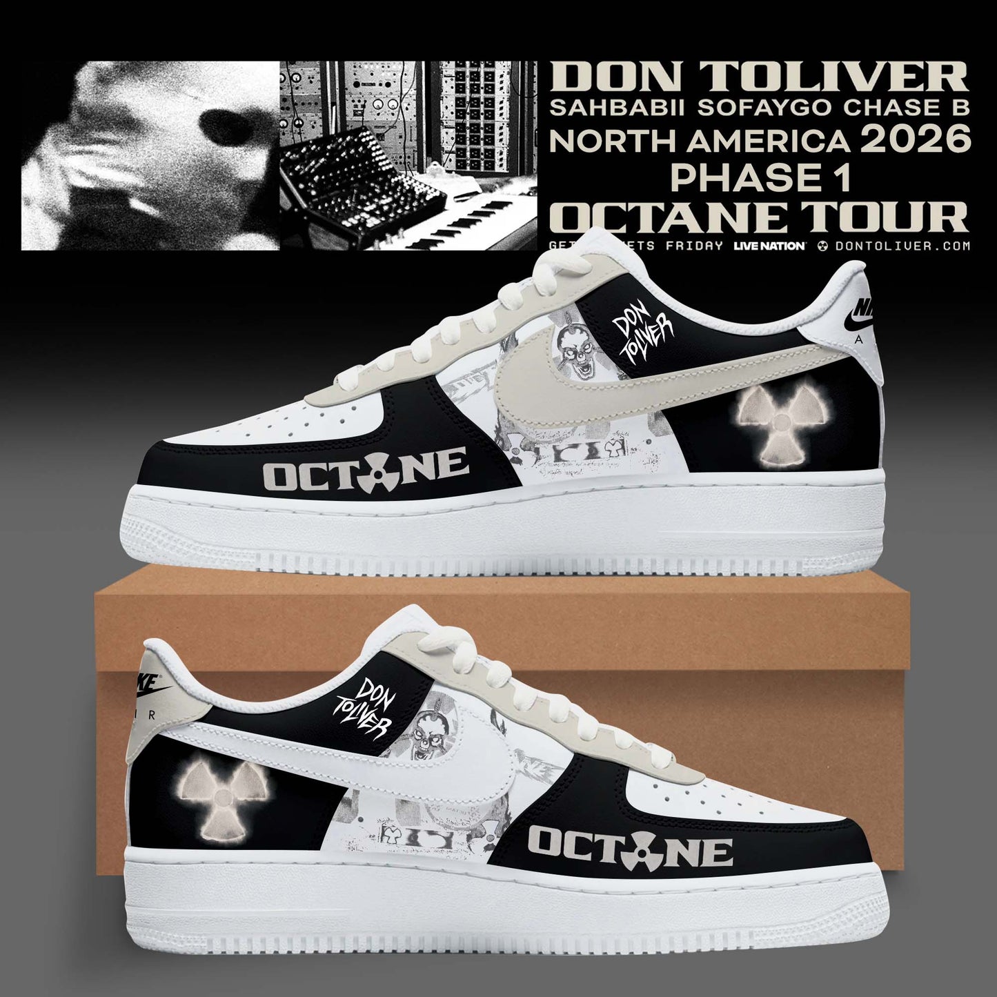 _ “OCTANE” – Don Toliver Customize Sneakers