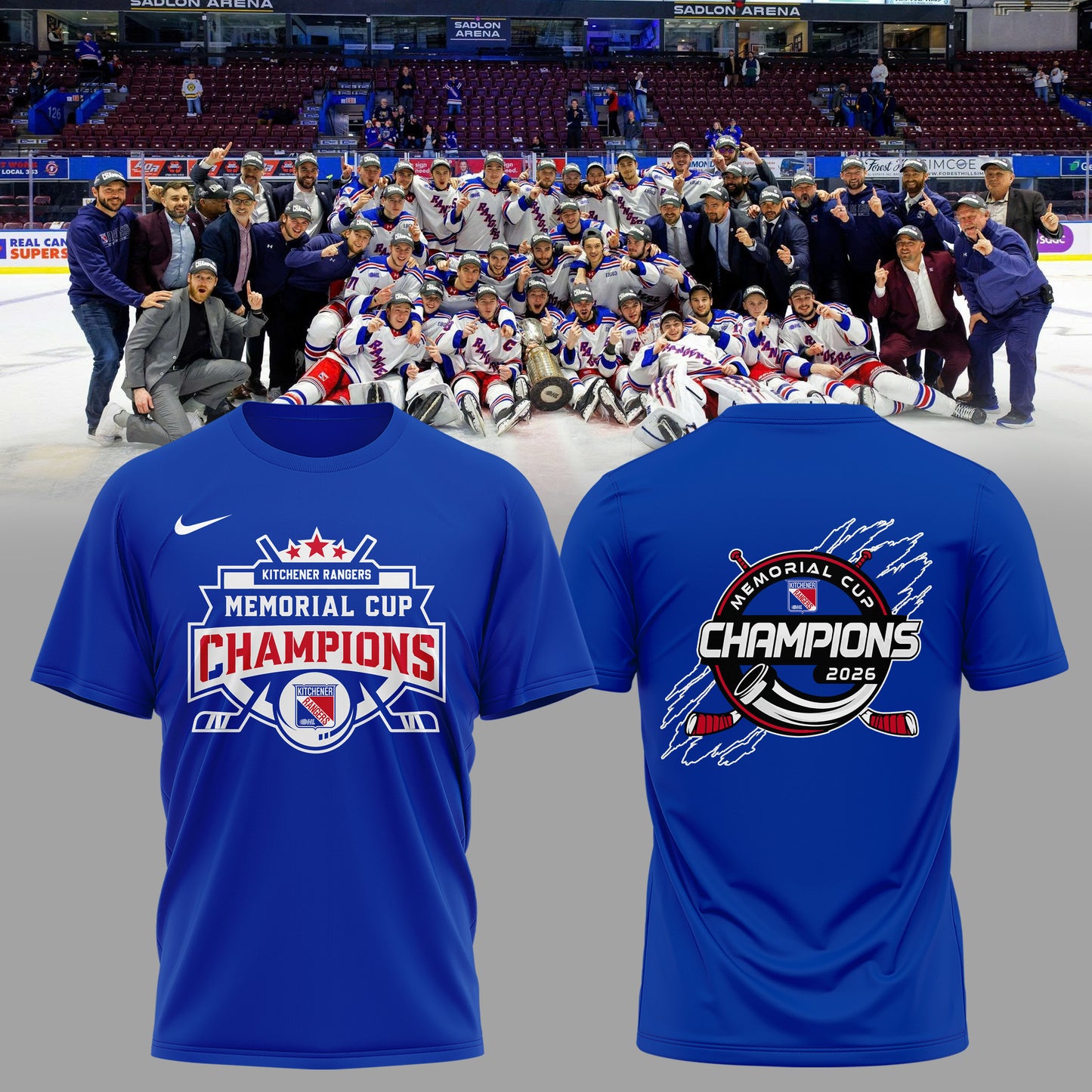 _ Kitchener Rangers Memorial Cup Champions 2026 Shirt – Celebrate Hockey History!