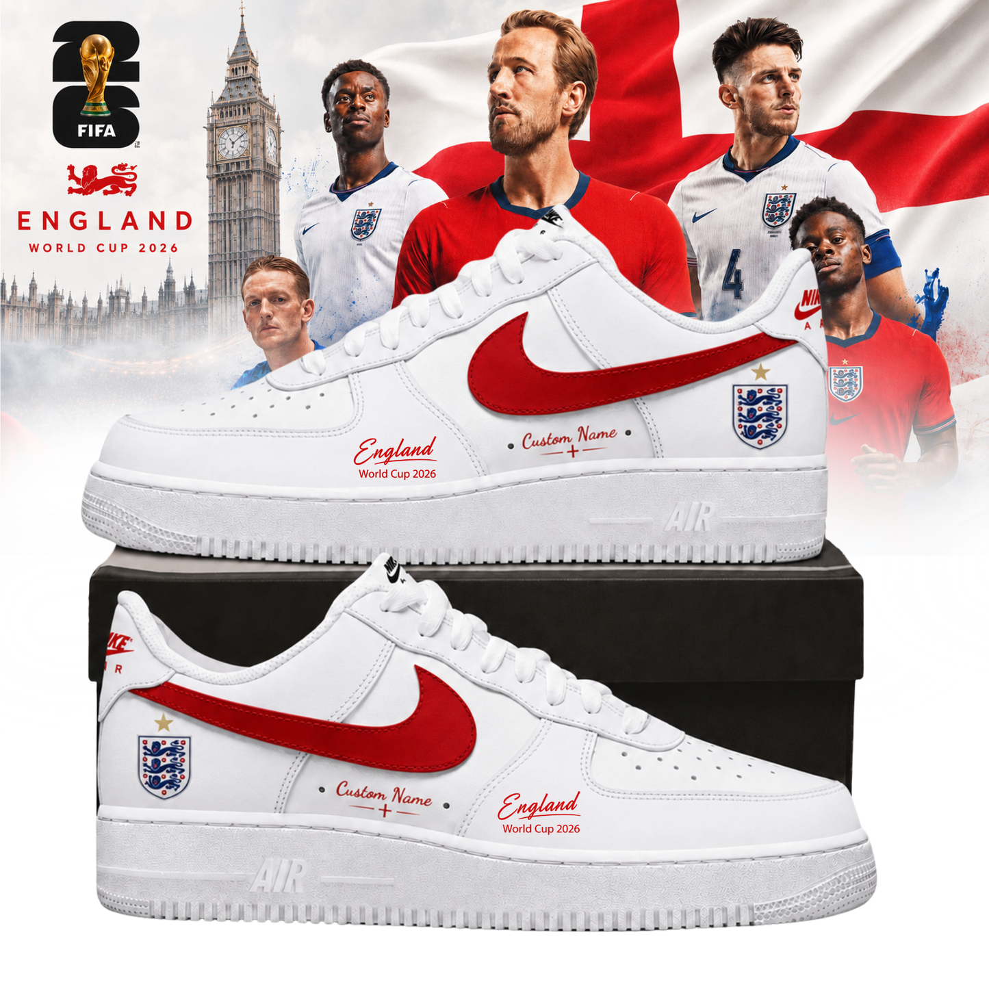 England x Fifa World Cup 2026 Shoes 1
