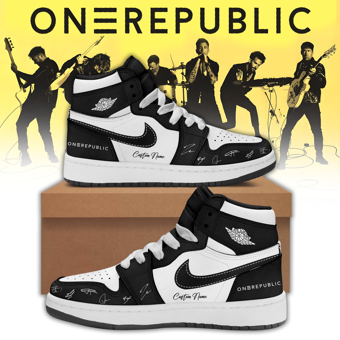 .OneRepublic Official Tour Shoes