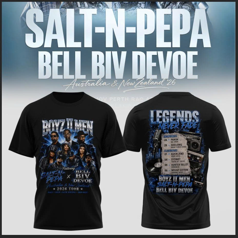 SALT-N-PEPA • BOYZ II MEN • BELL BIV DEVOE COLLECTION TEE