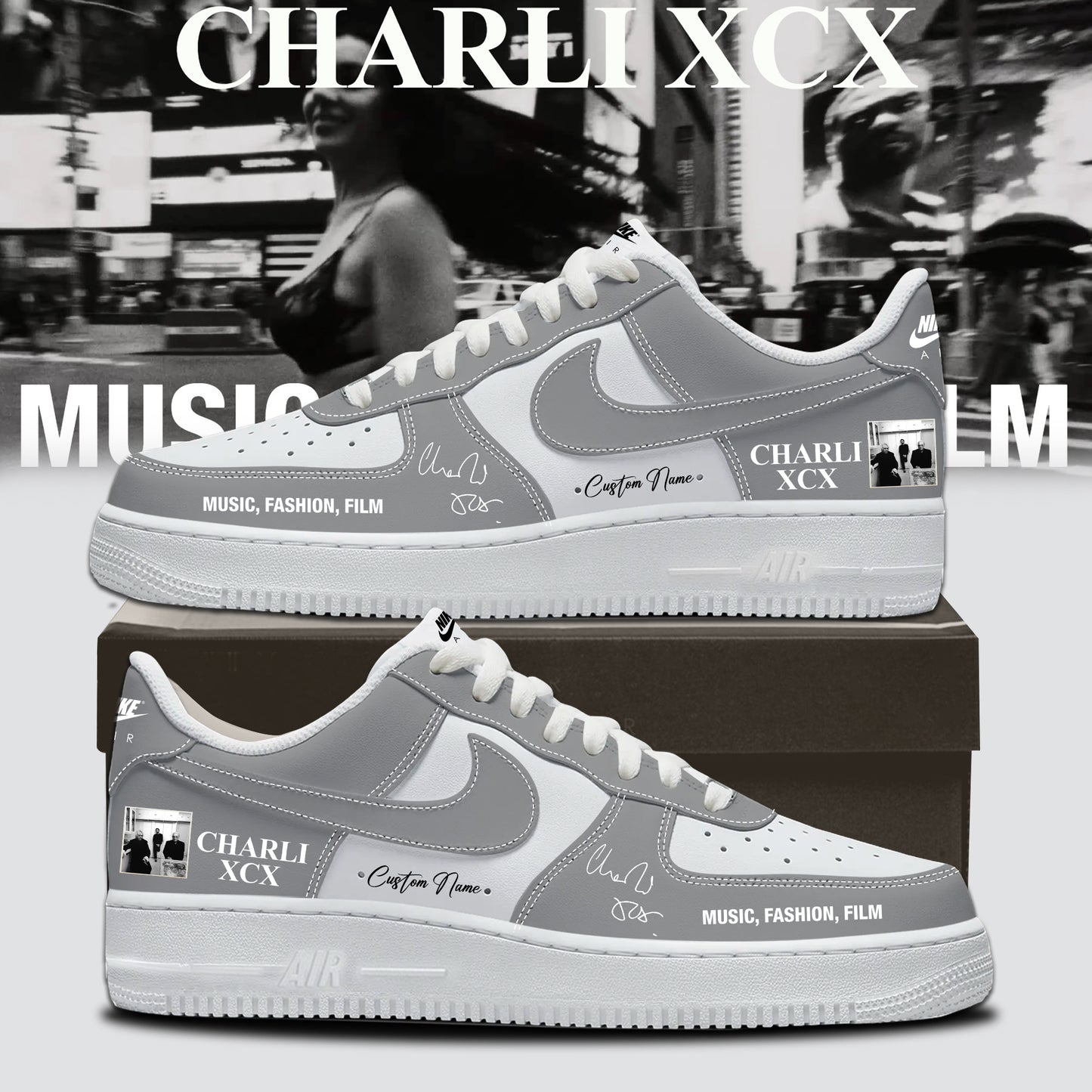 .Charli_XCX “Album Music, Fashion, Film ” Shoes