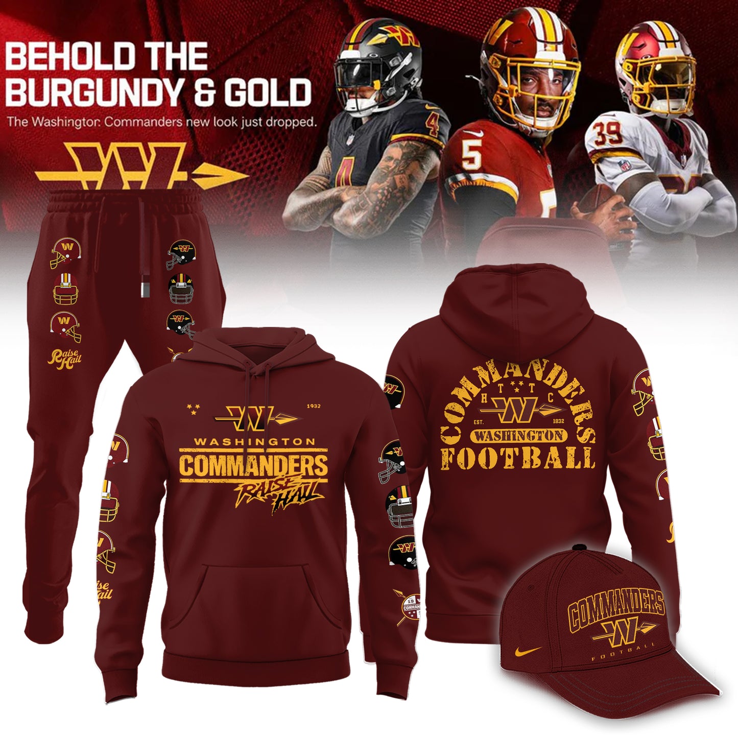 Limited Edition W.Commanders Franchise Focus Club Shirt
