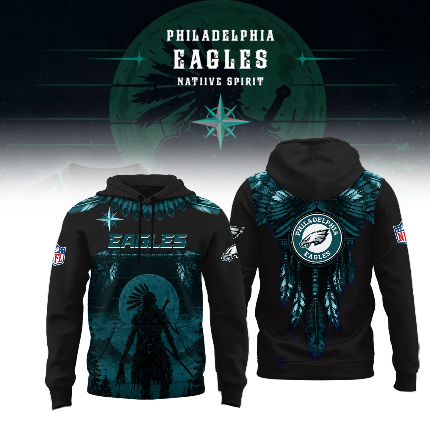 Limited Editon Philadelphia Eagles Native Spirit Heritage 2026 Shirt