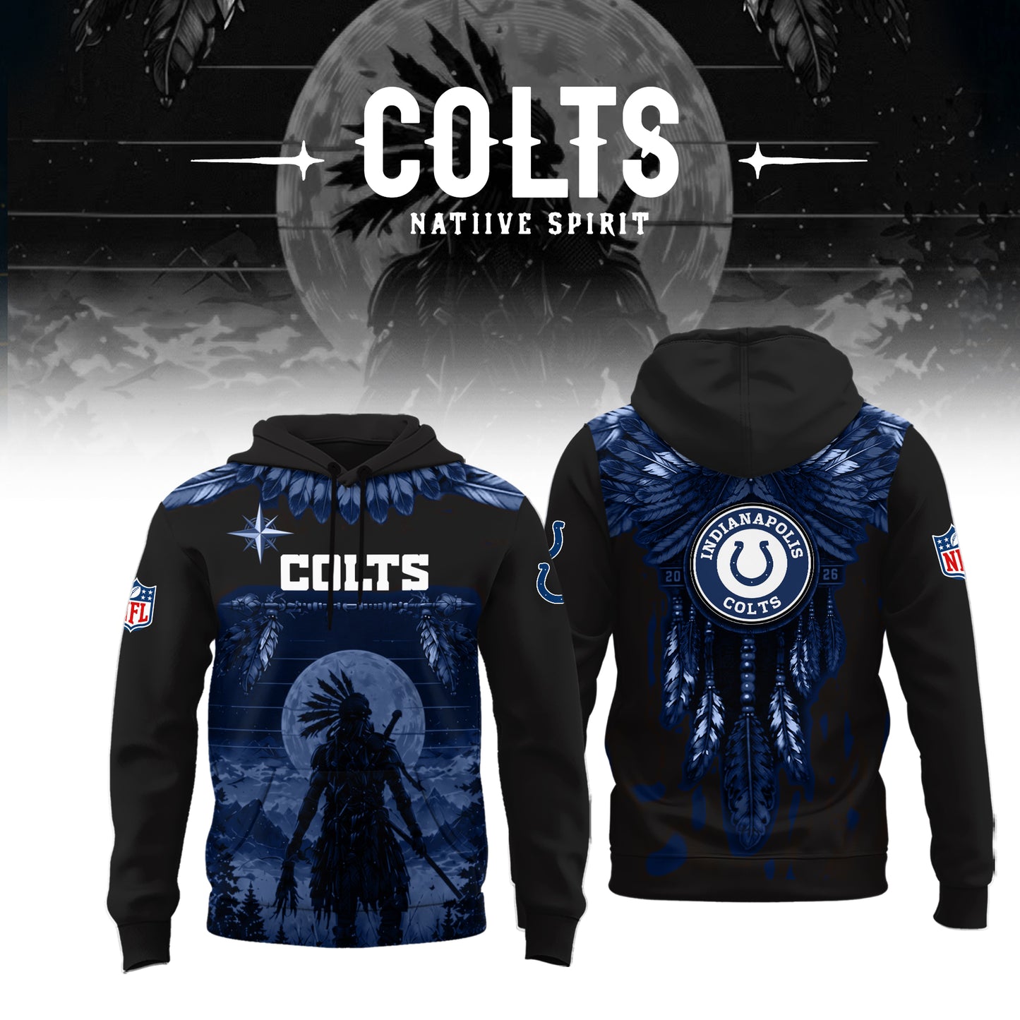 Limited Editon Indianapolis Colts Native Spirit Heritage 2026 Shirt