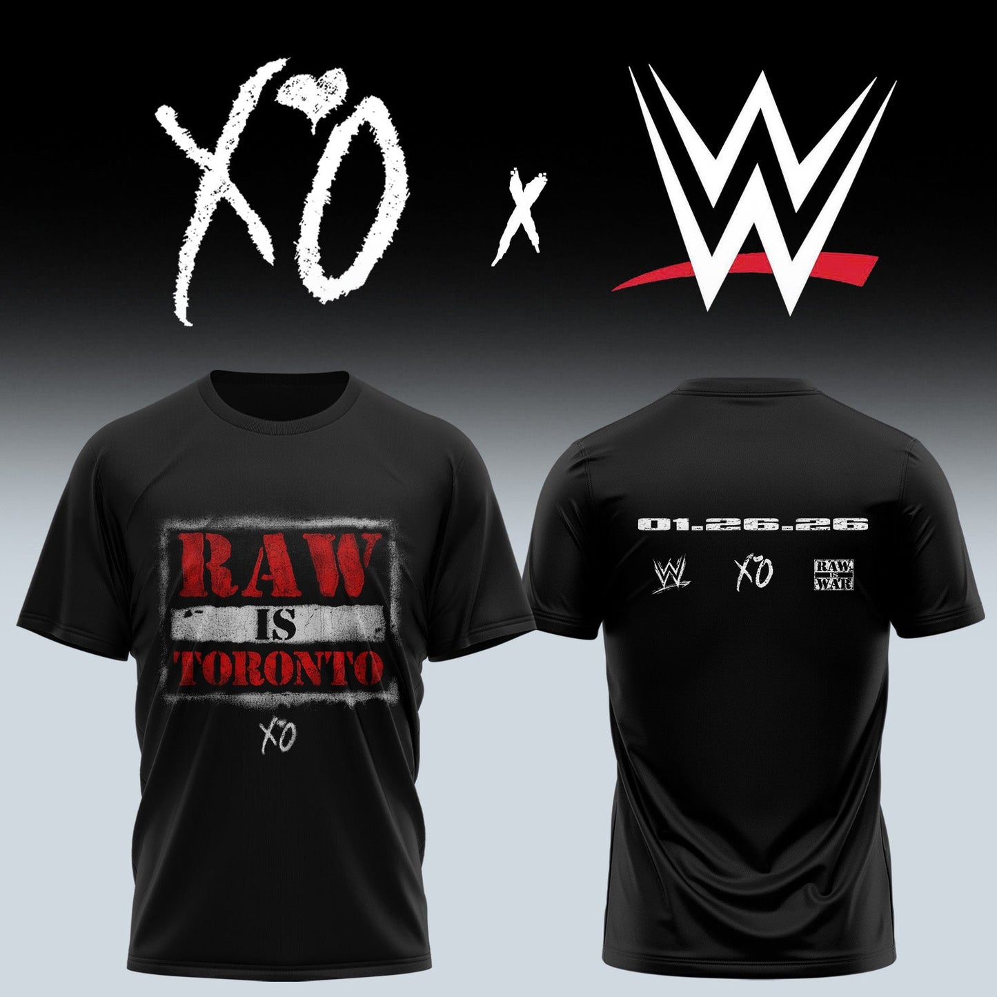 …TW _ XO x WWE Shirt