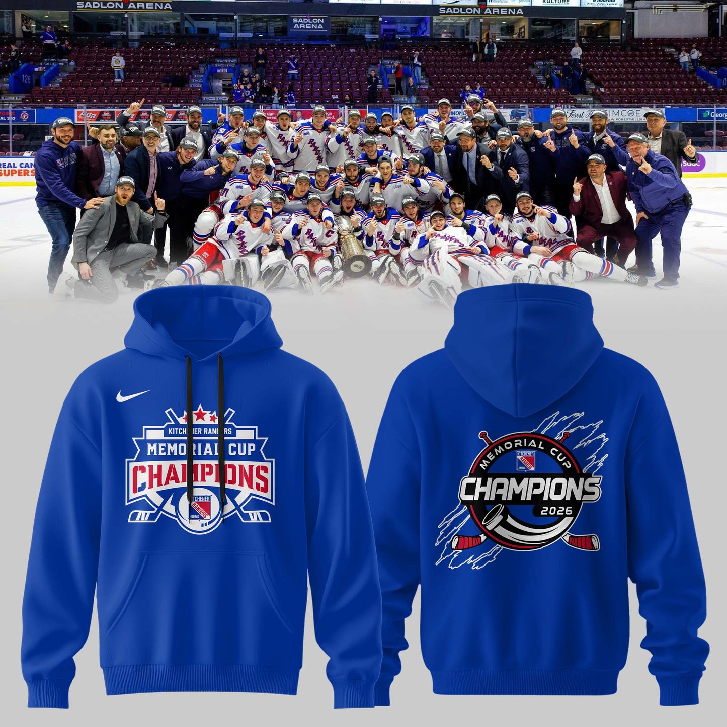 _ Kitchener Rangers Memorial Cup Champions 2026 Shirt – Celebrate Hockey History!