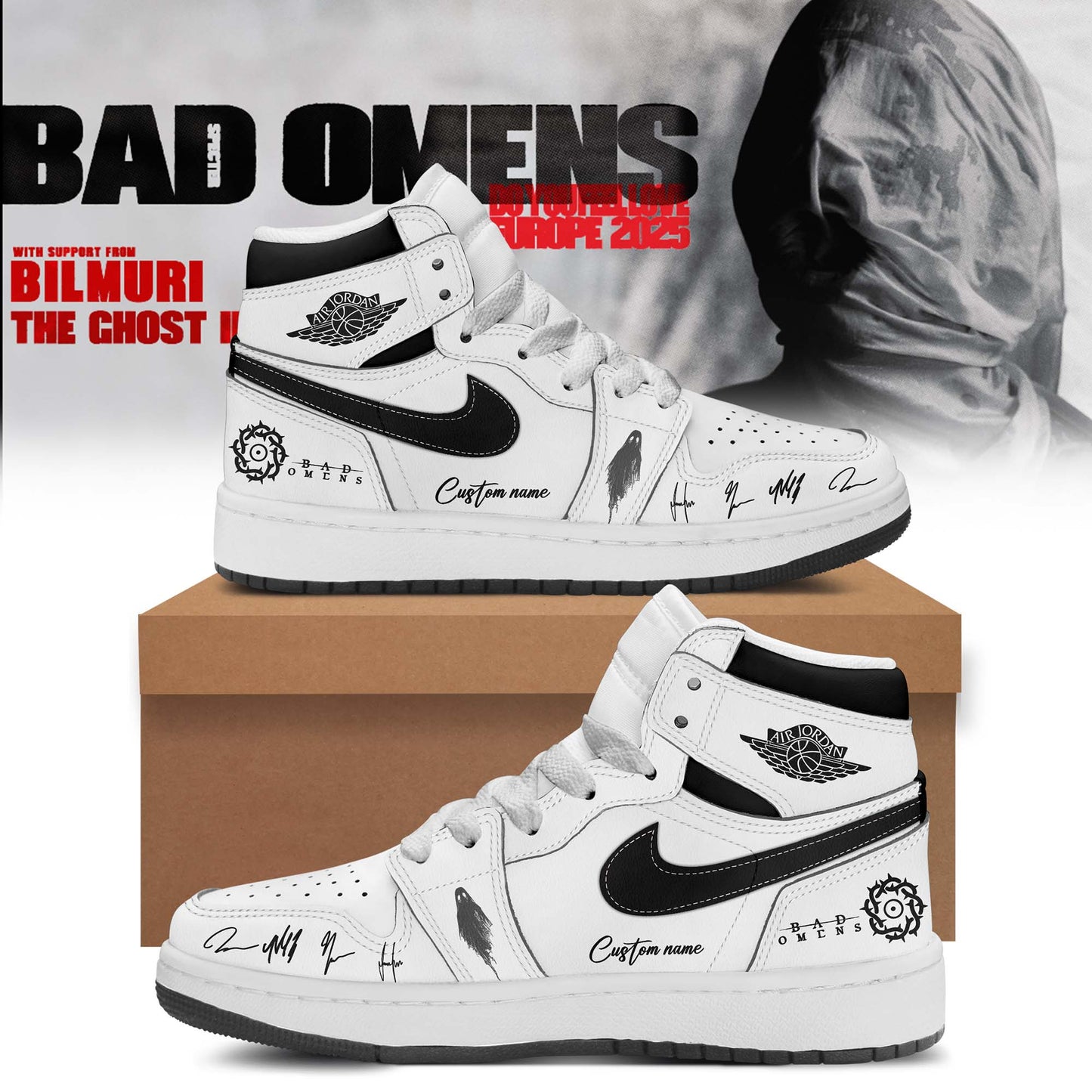 Bad Omens Do You Feel Love Tour Shoes