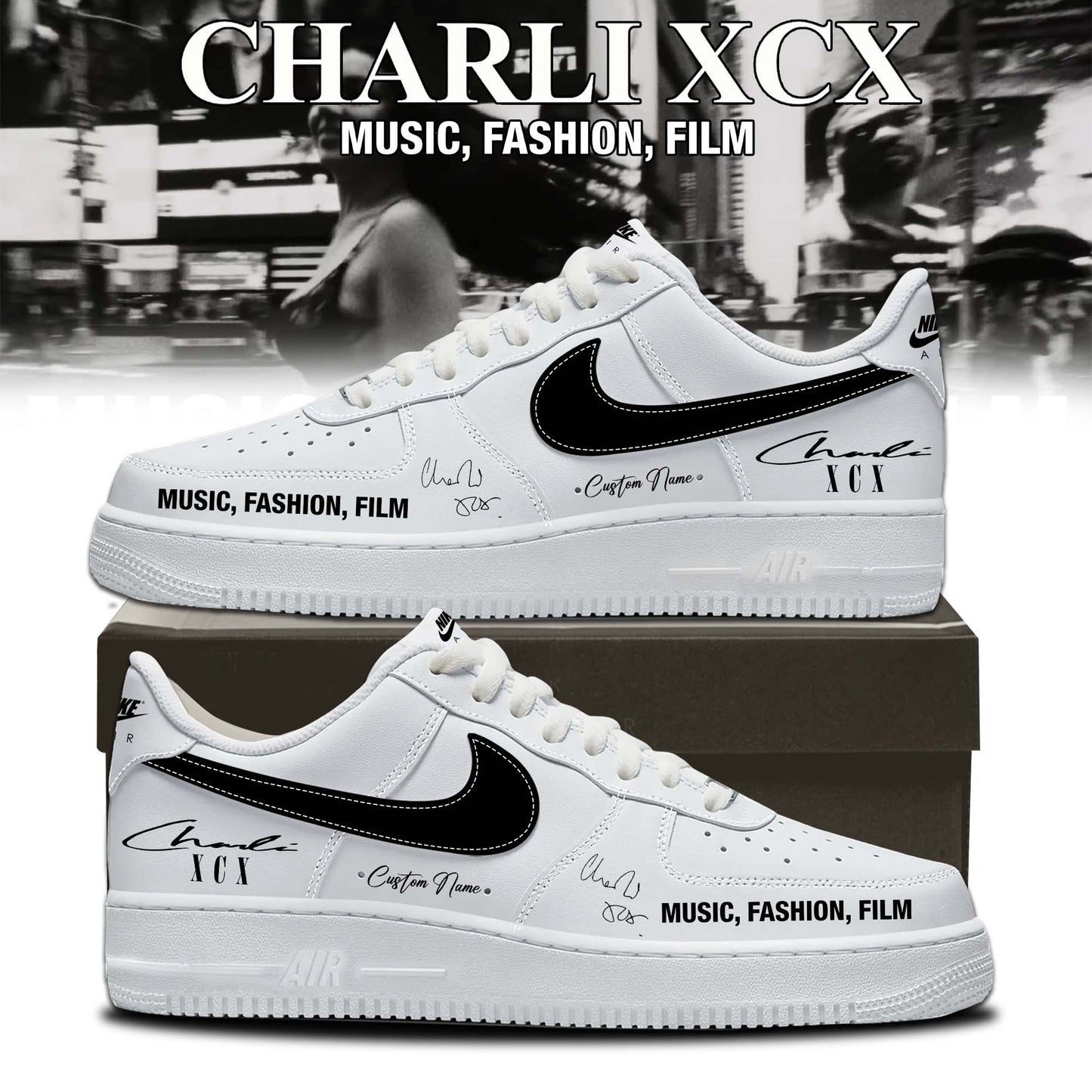 .Charli_XCX “Album Music, Fashion, Film ” Shoes