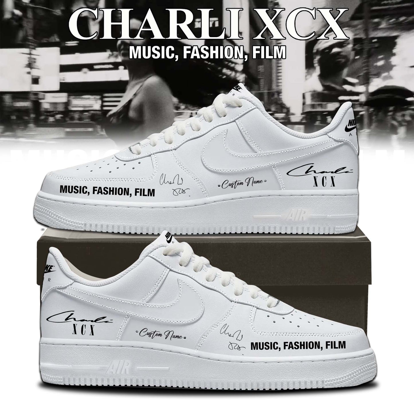 .Charli_XCX “Album Music, Fashion, Film ” Shoes
