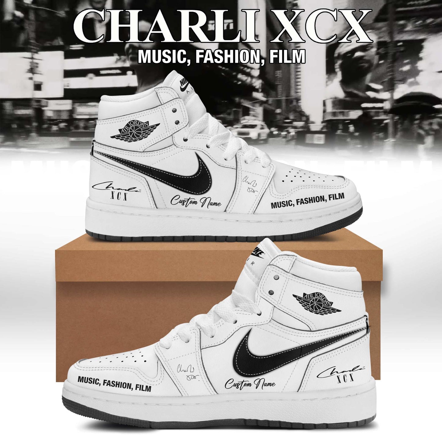 .Charli_XCX “Album Music, Fashion, Film ” Shoes