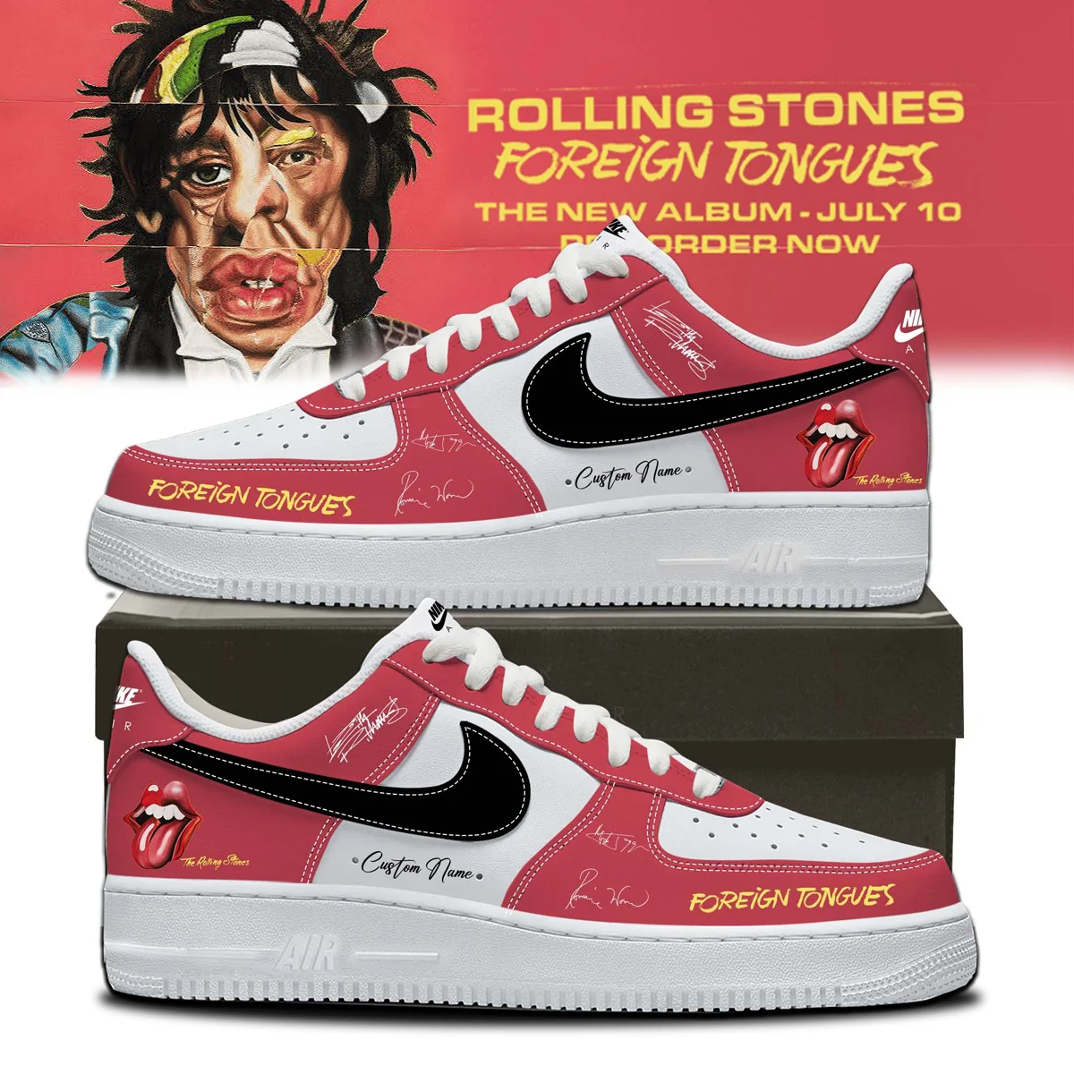 Foreign Tongues World Tour Shoes — Selling Out Fast