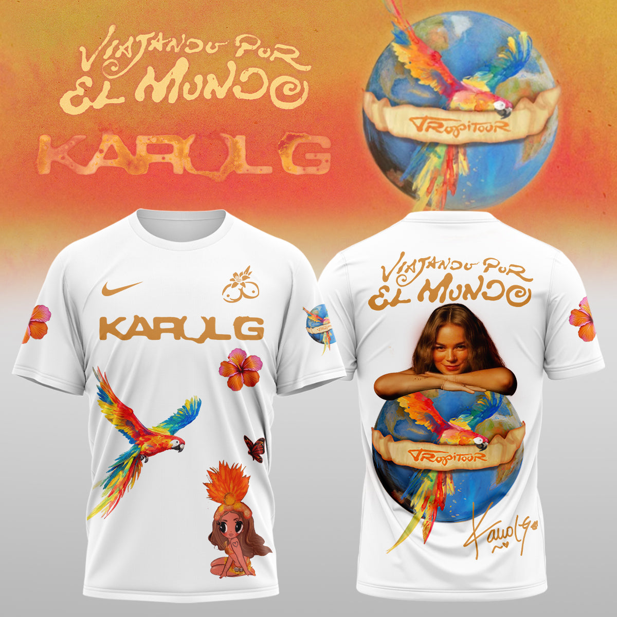 Karol G – Nos Vamos de Tour 2026 Limited Edition Signature – SHIRT