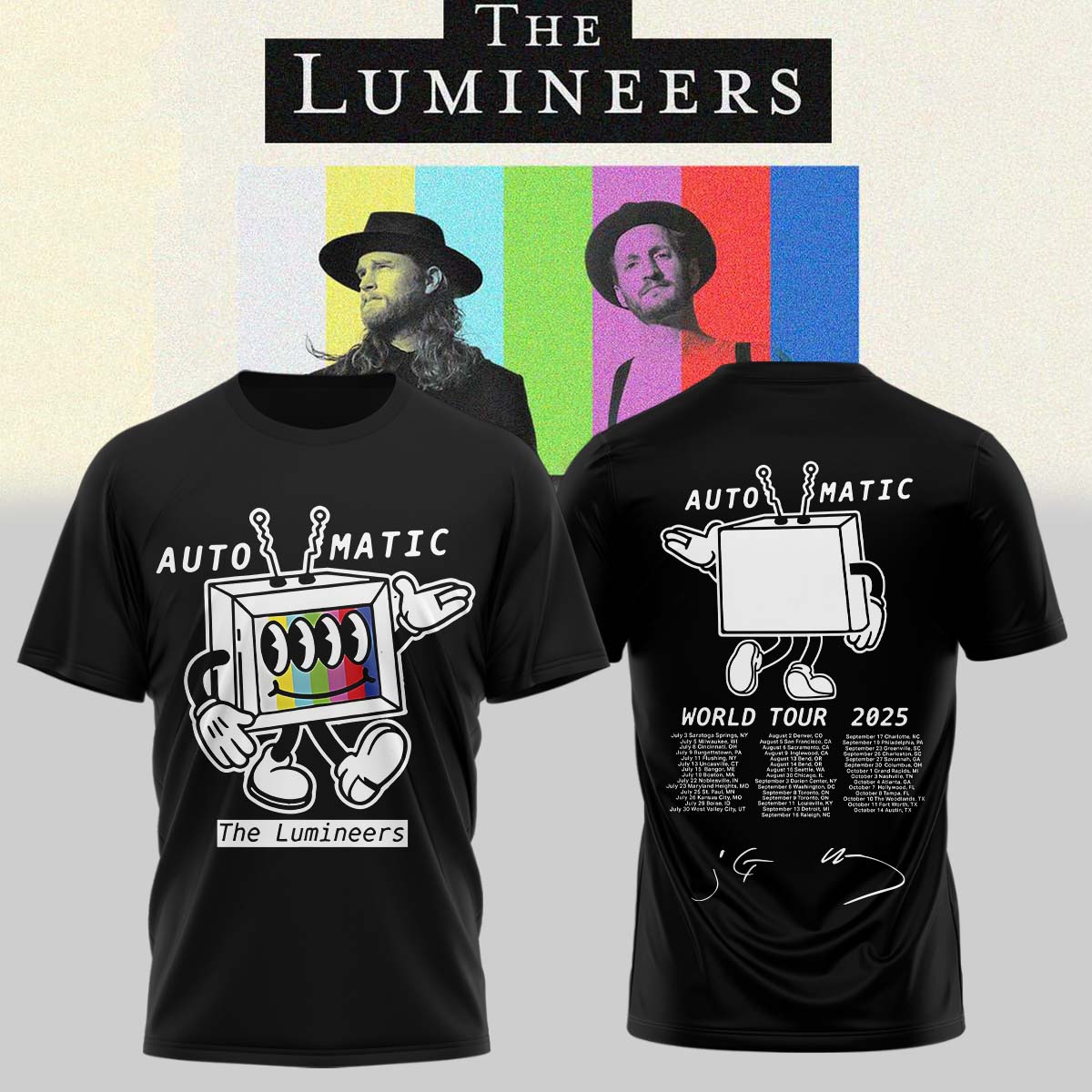 The Lumineers Automatic TShirt