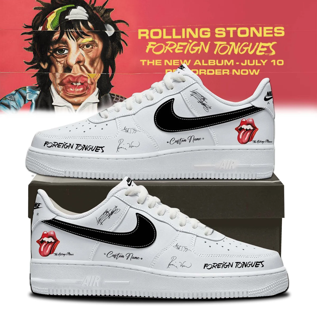 Foreign Tongues World Tour Shoes — Selling Out Fast