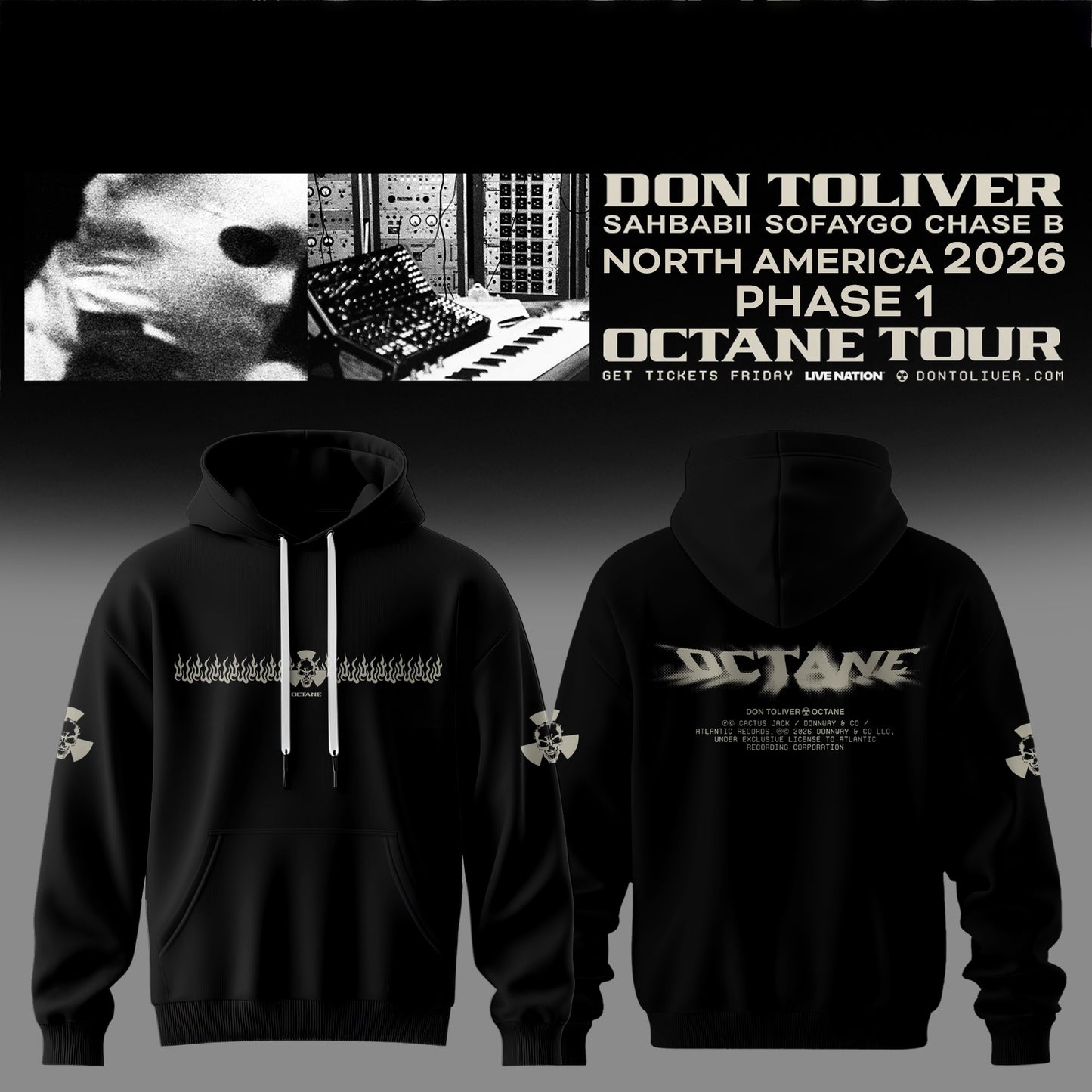 Don Toliver: Octane Tour Limited Hoodie
