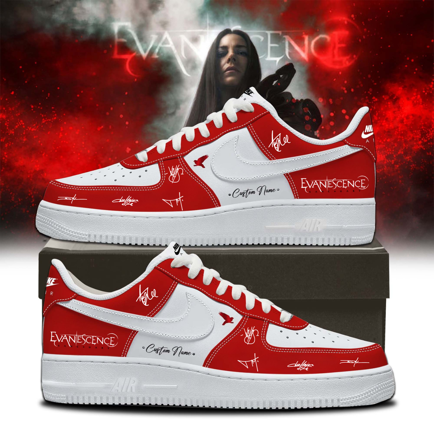 Evanescence “Sanctuary 2026 World Tour” Shoes