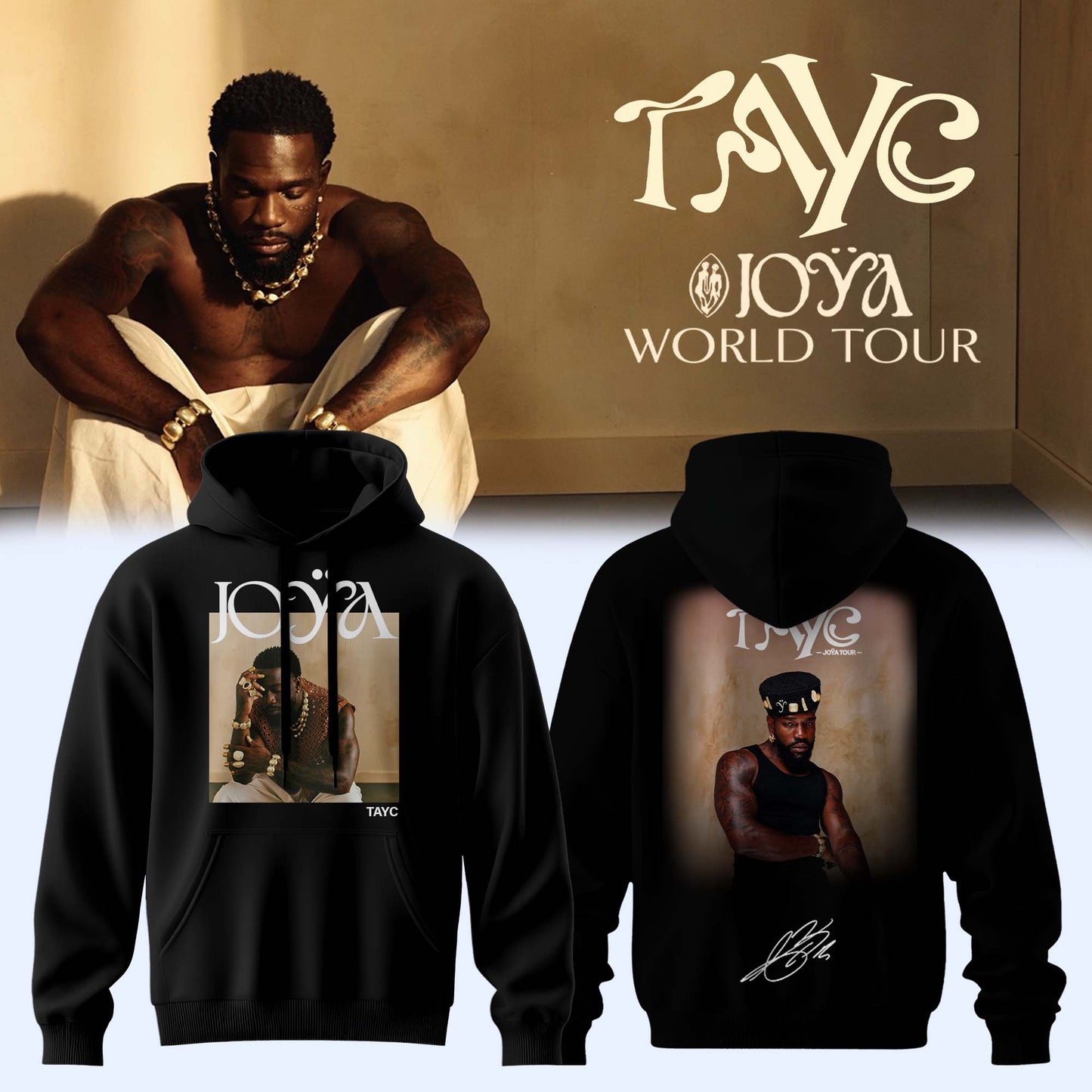 _Tayc – JOŸA TOUR Limited Edition Signature – Hoodie