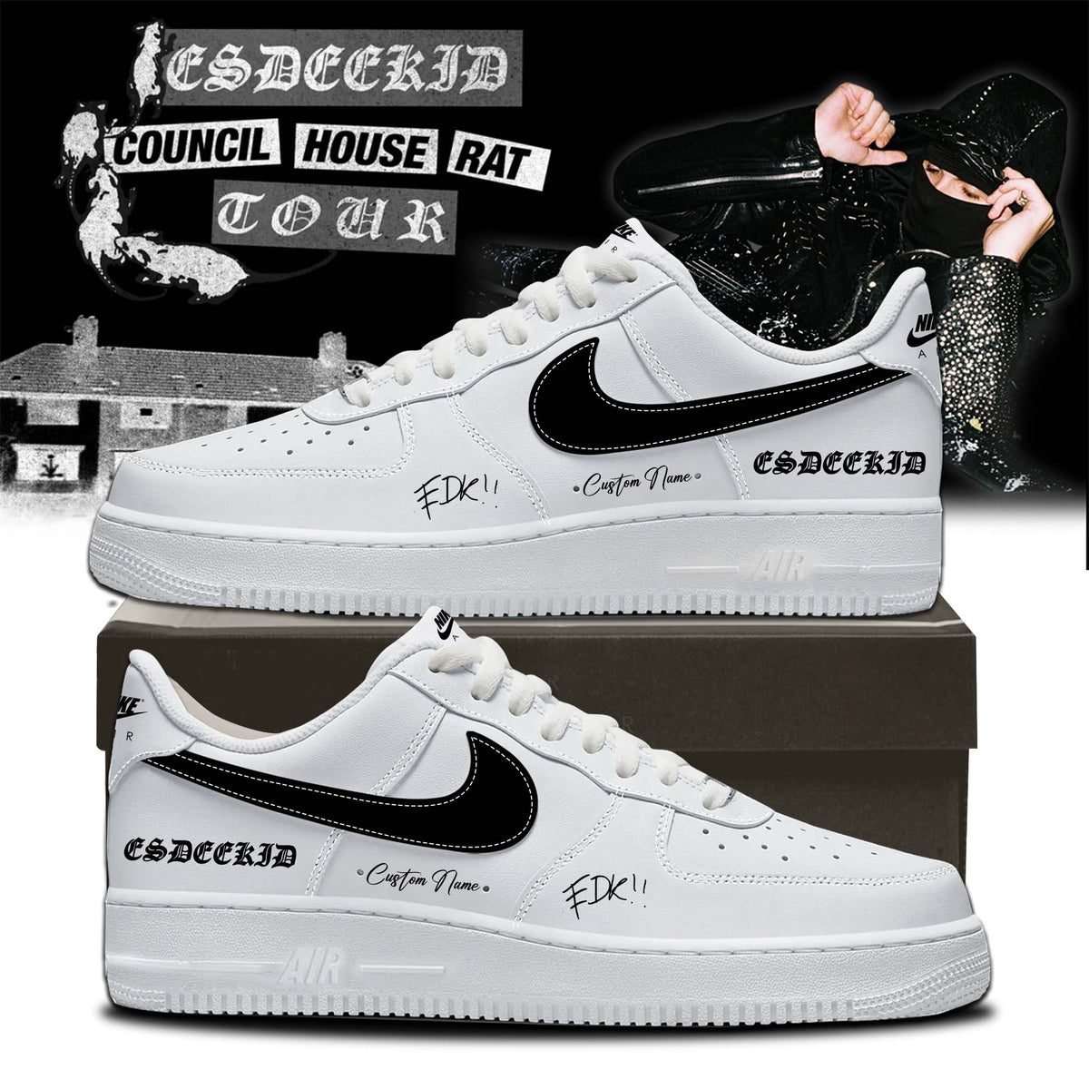 EsDeeKid Council House Rat Tour Shoes
