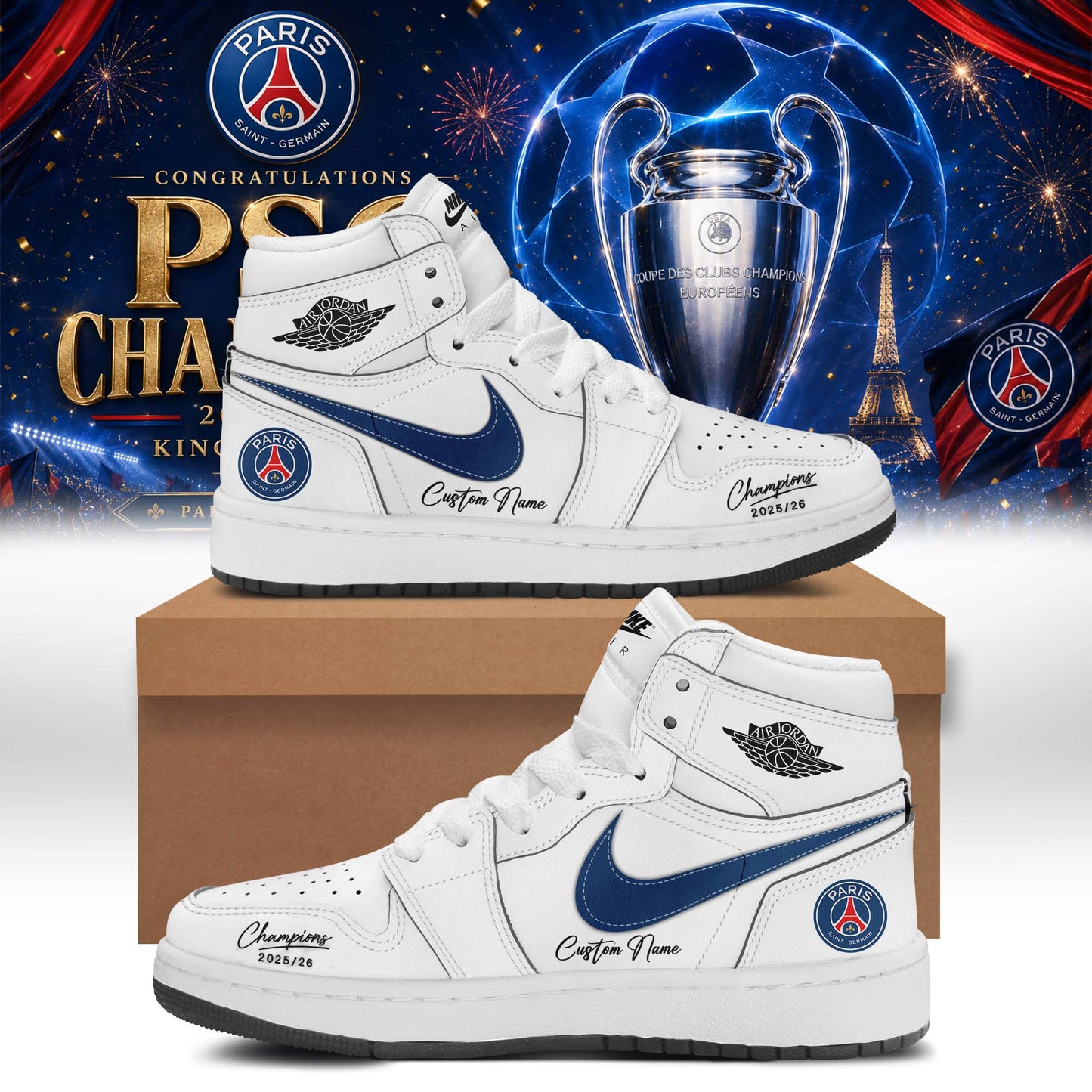 PSG Champions League Winners 25/26 Shoes