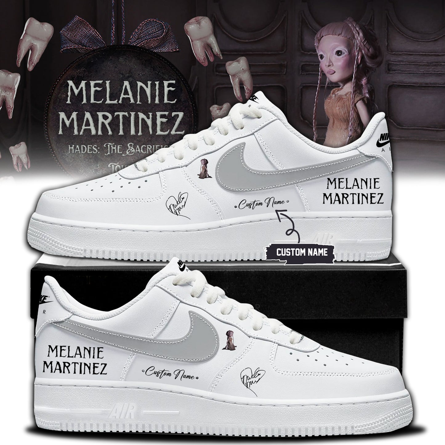 ,,Melanie Martinez ”HADES: THE SACRIFICE TOUR 2026” Limited Edition Signature – Shoes