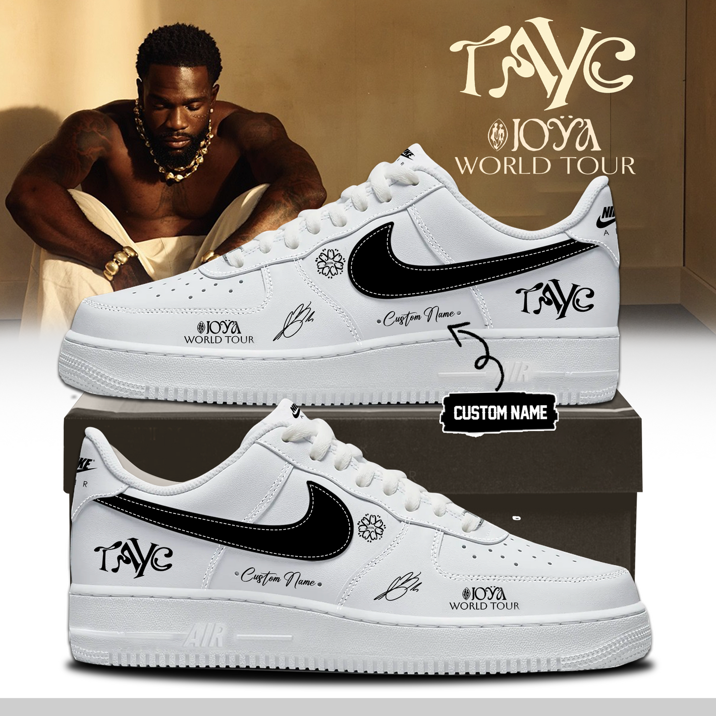 ,,Tayc – JOŸA TOUR Limited Edition Signature – Shoes