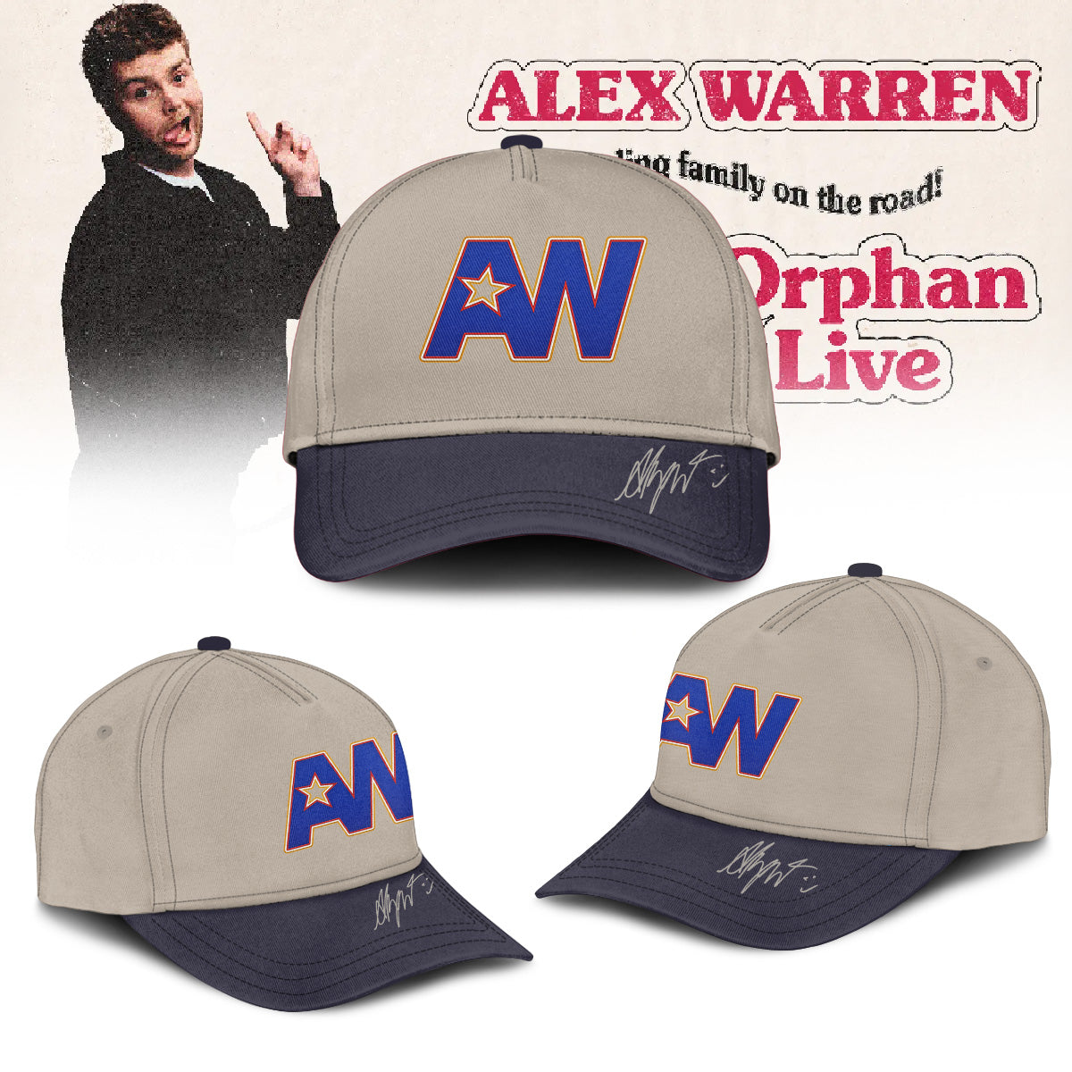 Alex Warren’s “Little Orphan Alex” Tour Shirt