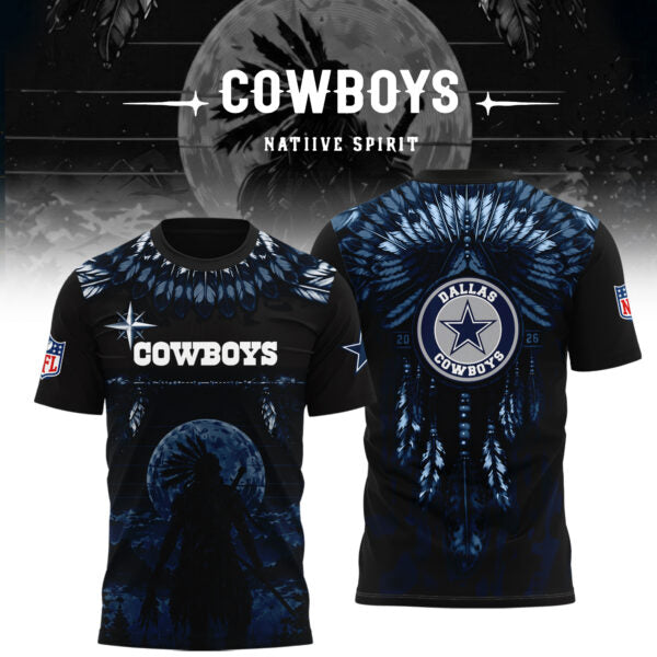 Limited Editon Dallas Cowboys Native Spirit Heritage 2026 Shirt