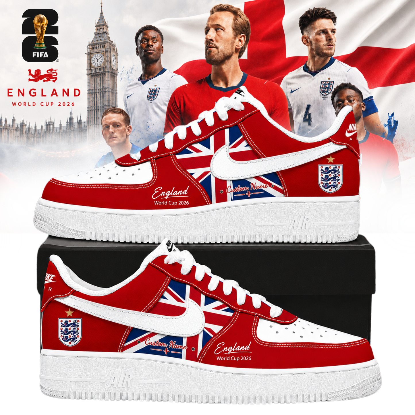 England x Fifa World Cup 2026 Shoes