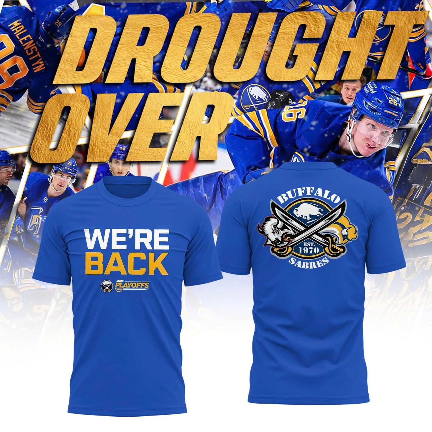 Sabres Playoff Pursuit Tee
