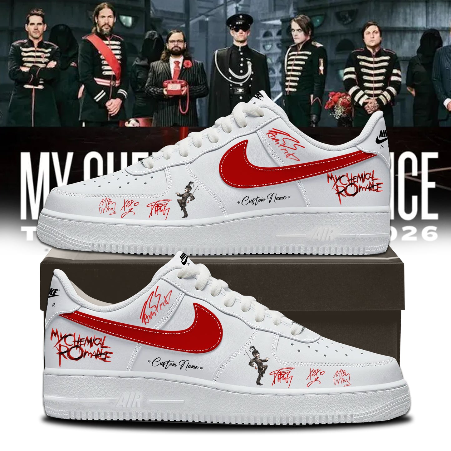 .MCR New Merch Shoes