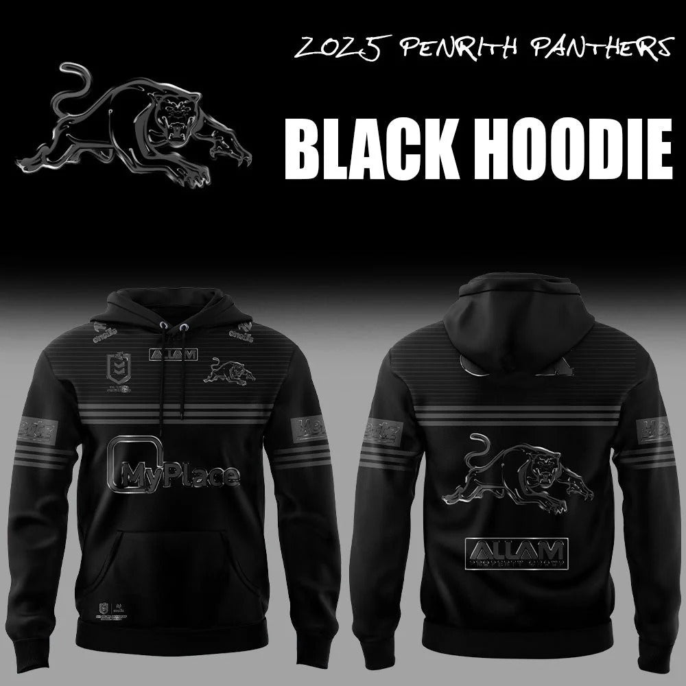 Limited Edition Panthers Back In Black Hoodie