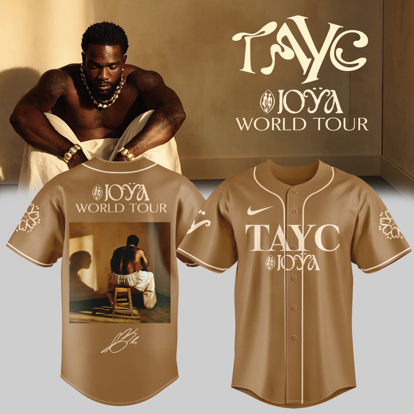 ,,..Tayc – JOŸA TOUR Limited Edition Signature – Jersey