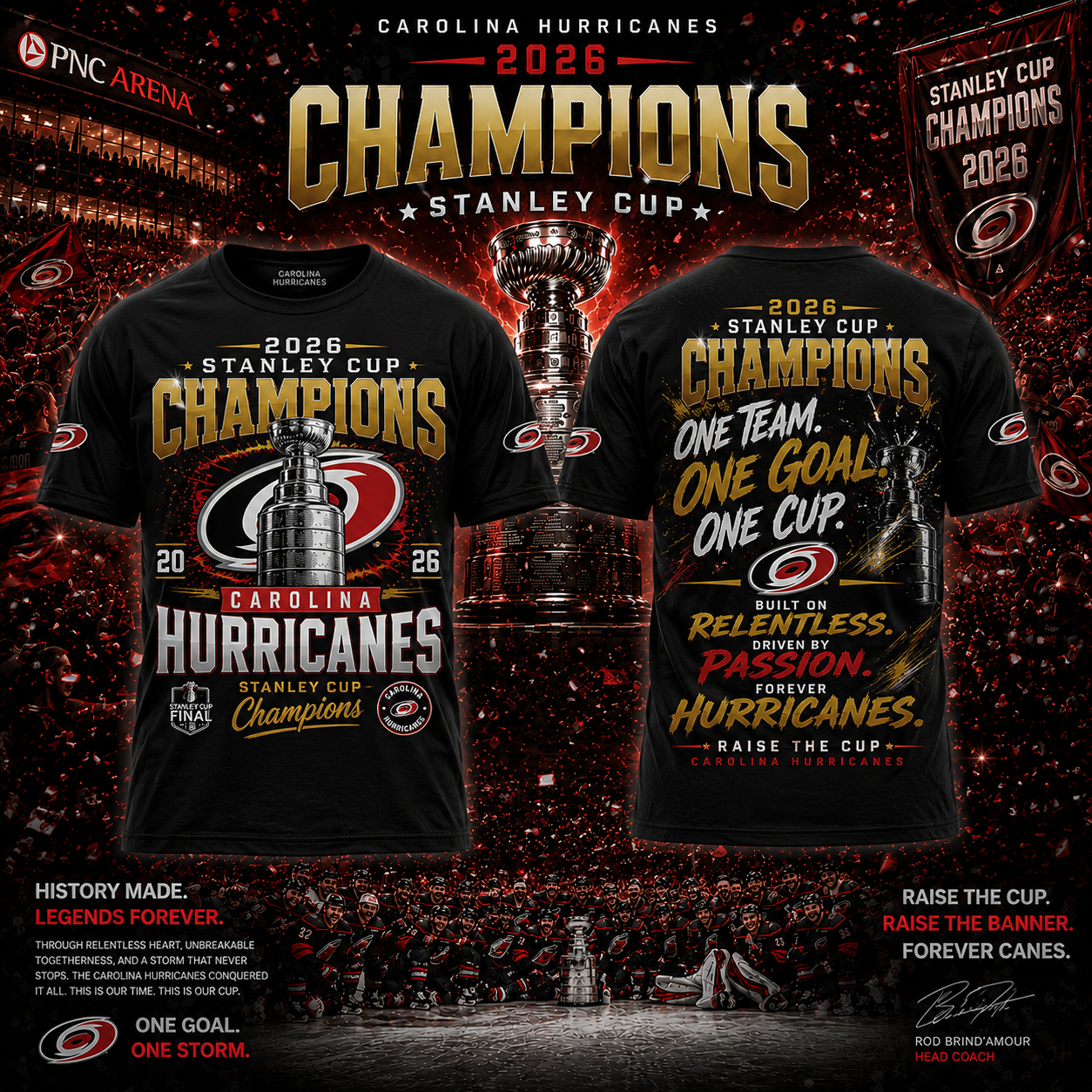 CANIACS 2026 Stanley Cup Champions Shirt