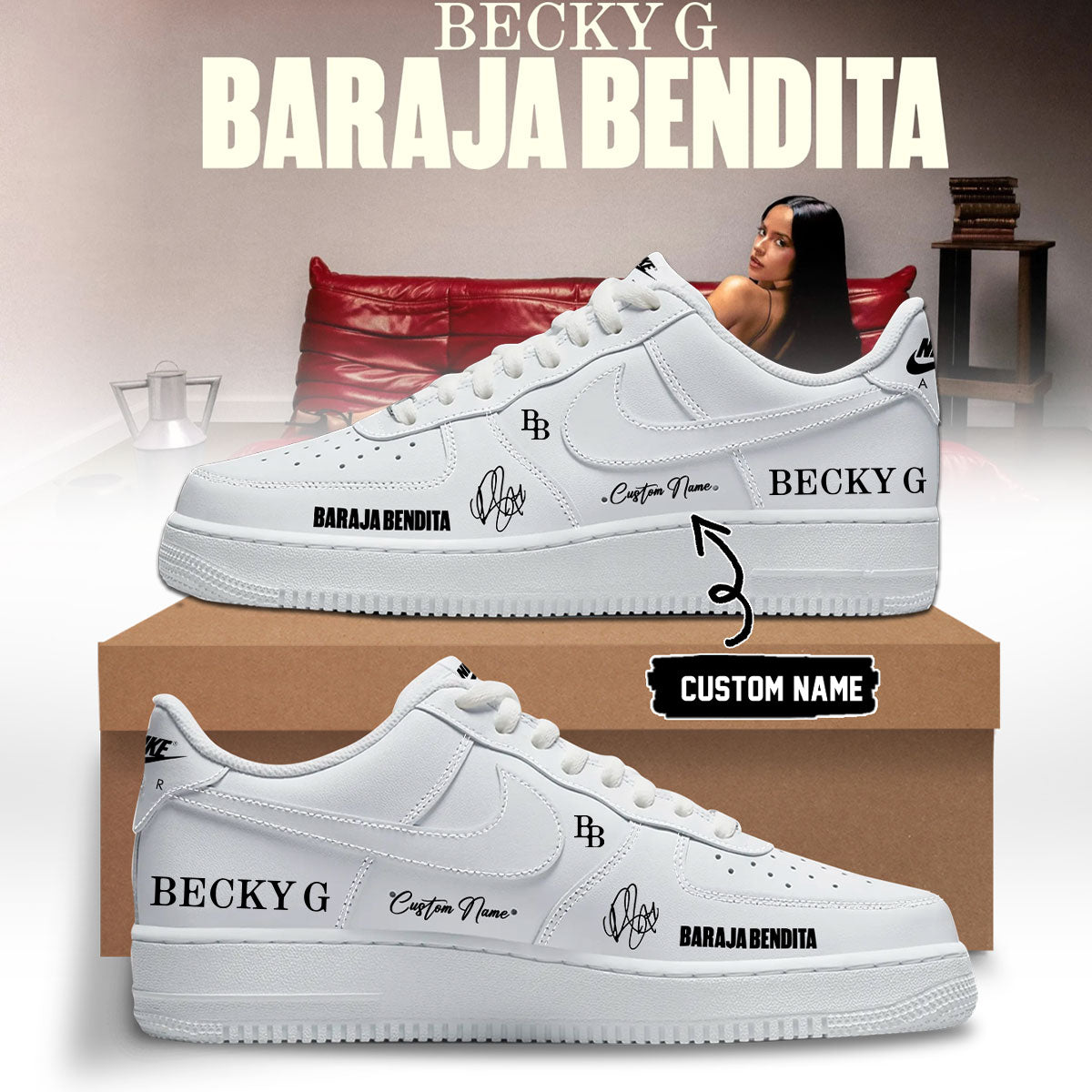 ,Becky G – Baraja Bendita Signature Limited Edition Shoes