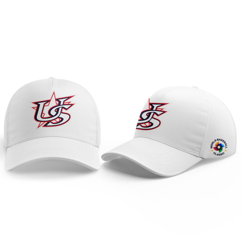 USA Baseball 2026 World Baseball Classic Combo Jersey White Custom Name, Number For Fans