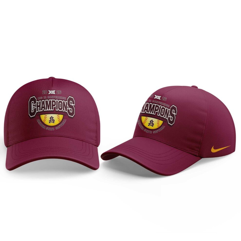 .Arizona State Sun Devils 2026 Softball Tournament Champions T-shirt