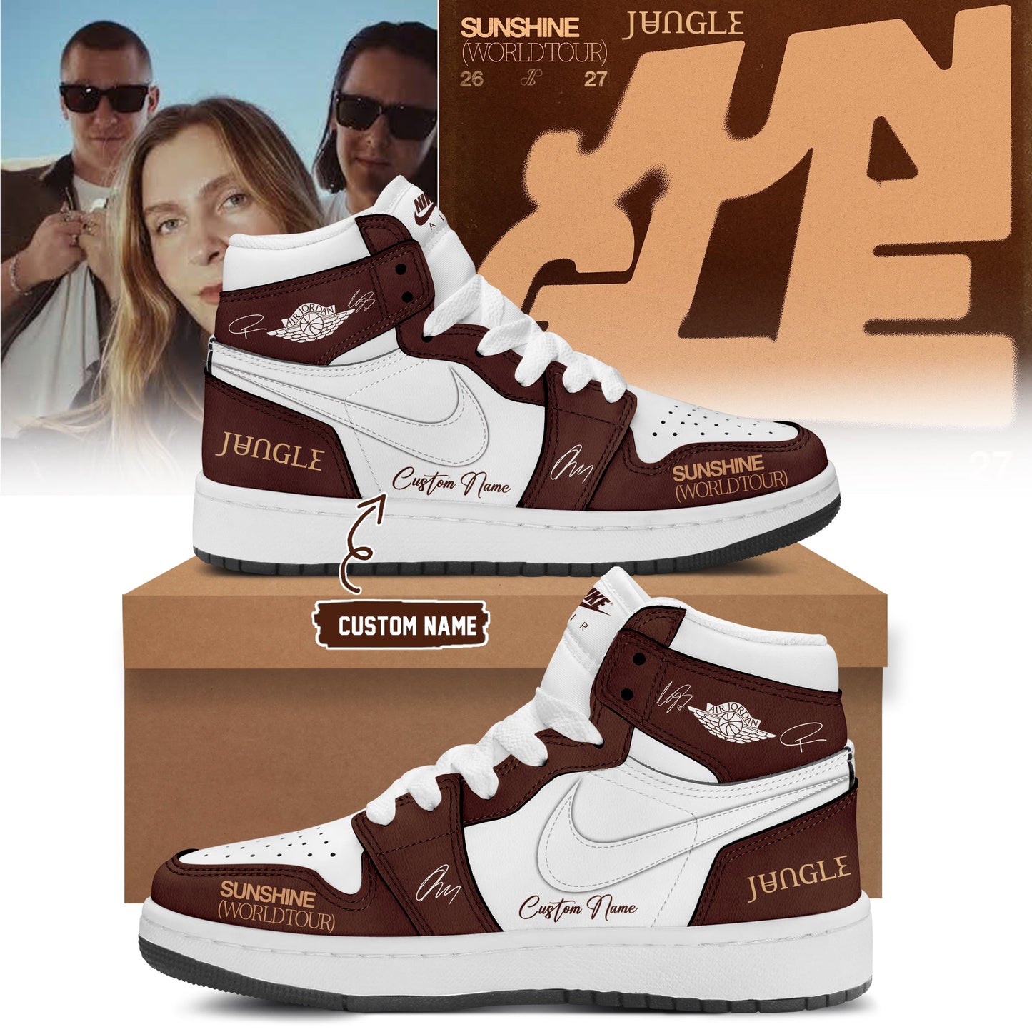 ,,Jungle – Sunshine World Tour 2026/27 Limited Edition Signature – Shoes 7