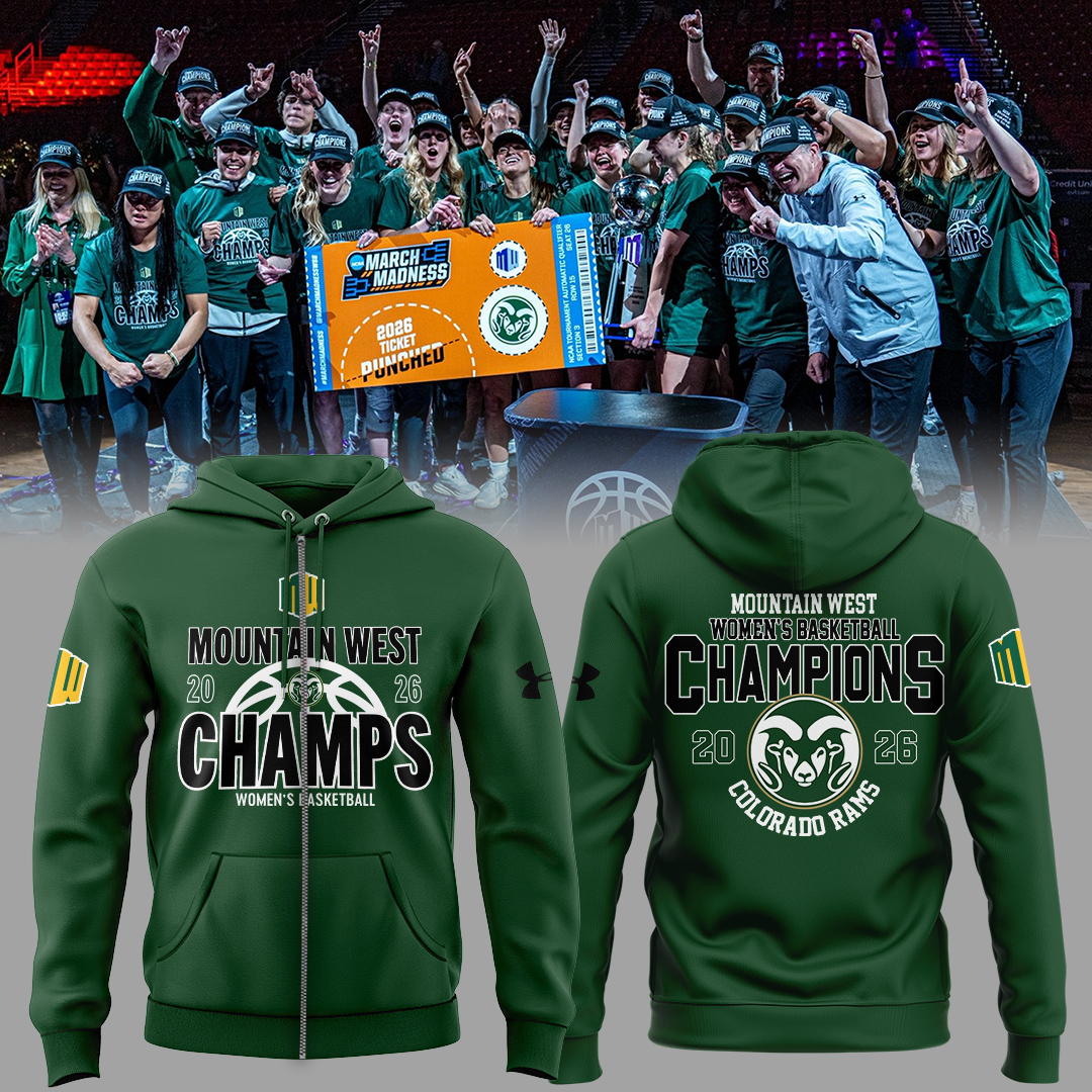 Limited Edition CSUWBasketball Champions ZIP Hoodie