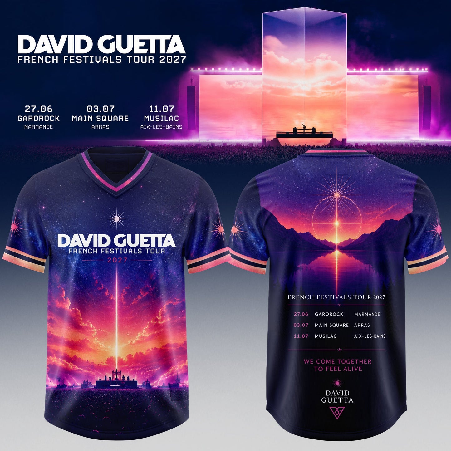 _DAVID GUETTA – FRANCE TOUR