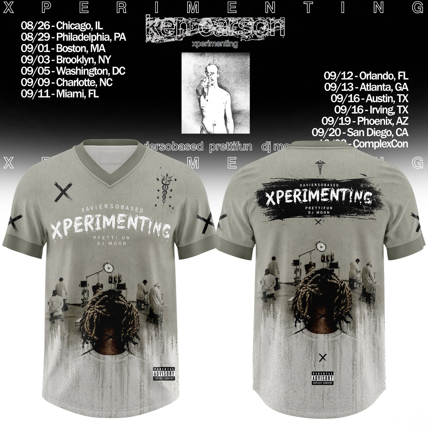 _Xperimenting Tour Football Jersey