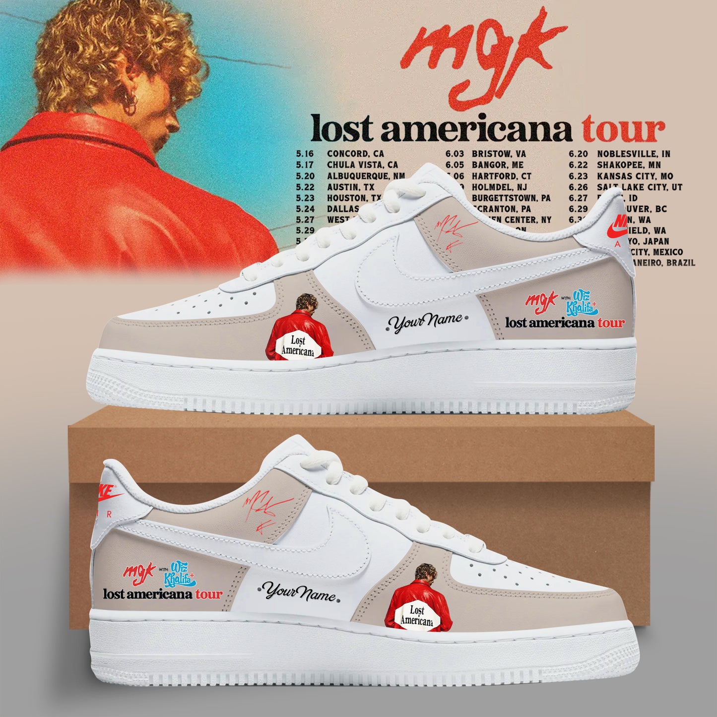 _MGK – Lost Americana Tour 2026 Sneaker Is Here