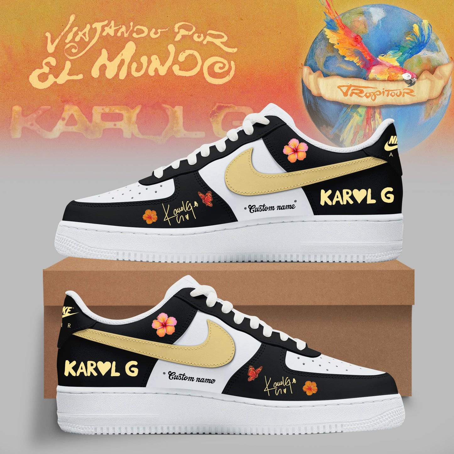 Karol G – Nos Vamos de Tour Limited Edition Signature – Shoes