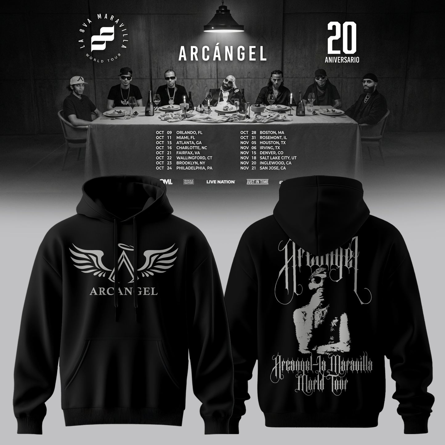 Arcángel La Maravilla World Tour 20 Aniversario
