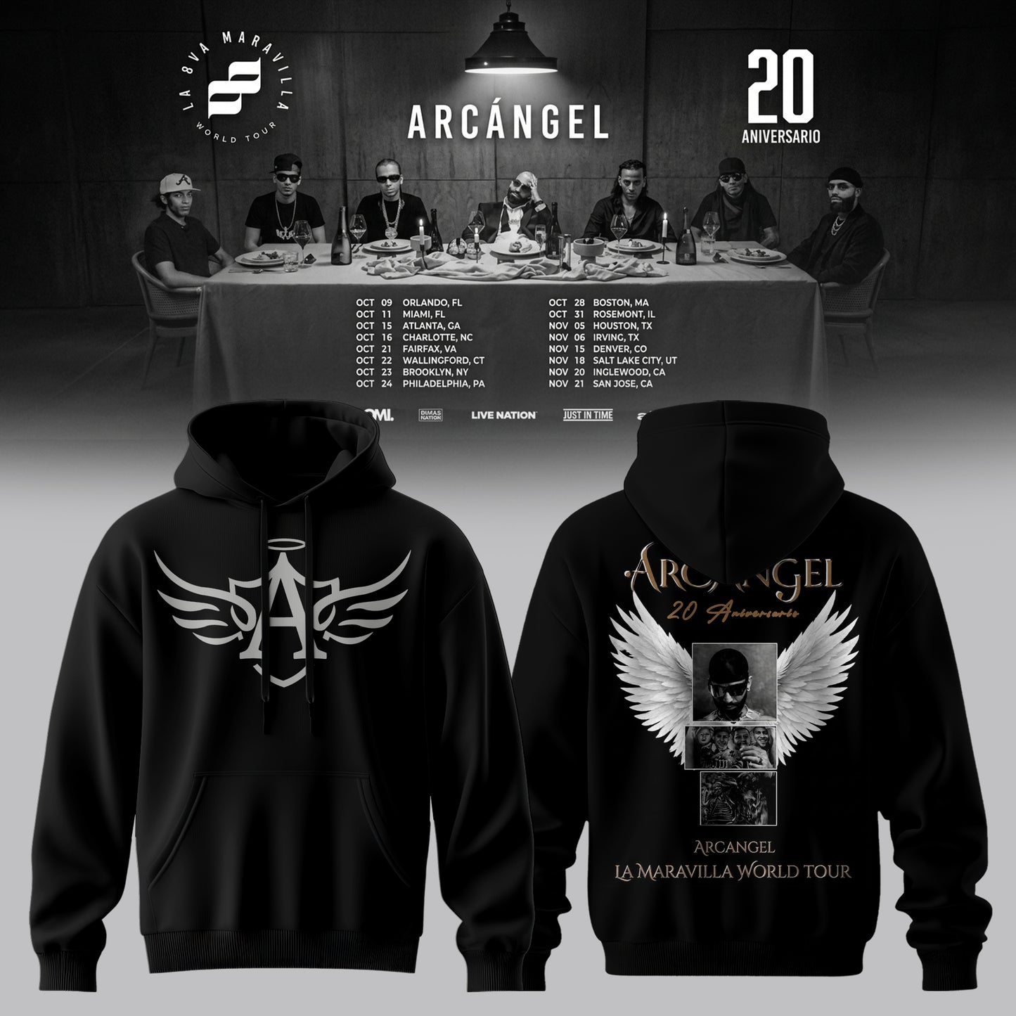 Arcángel La Maravilla World Tour 20 Aniversario