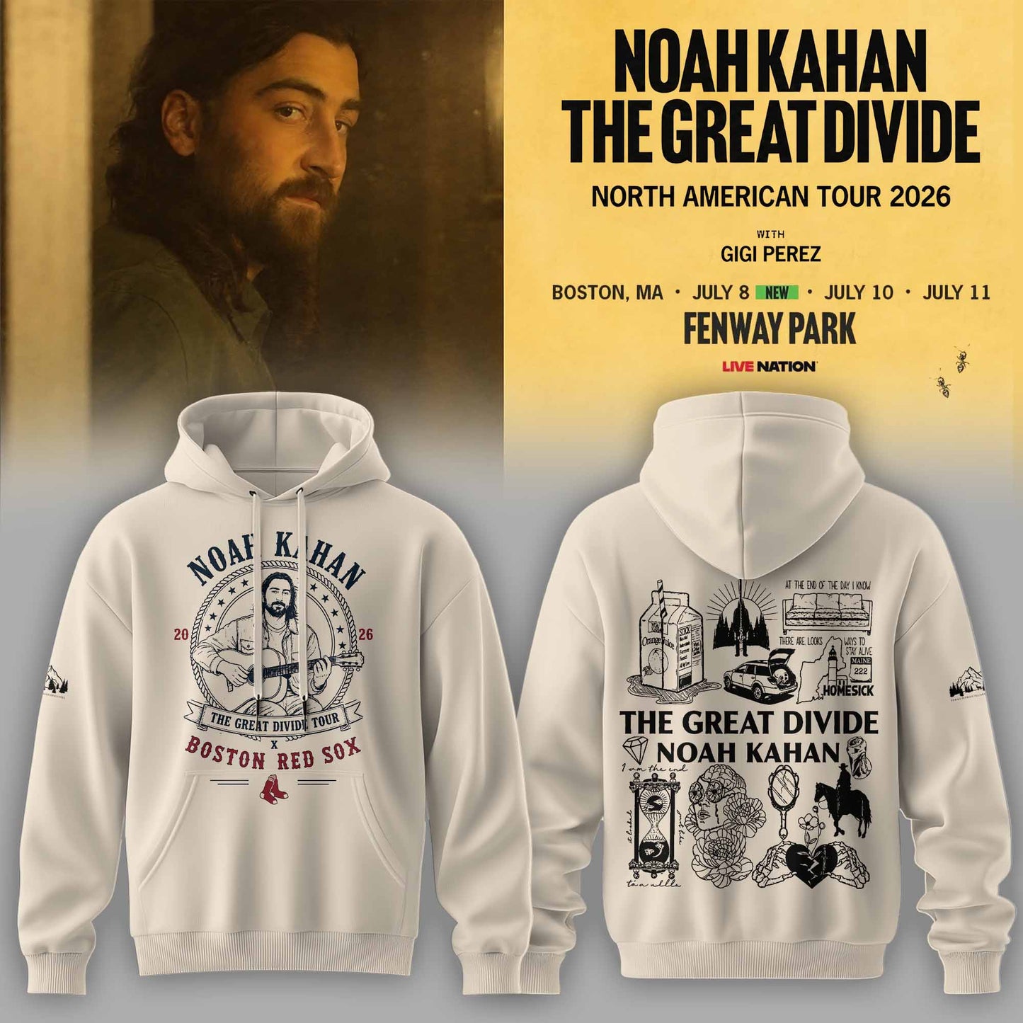 The Great Divide Tour 2026 Limited Hoodie