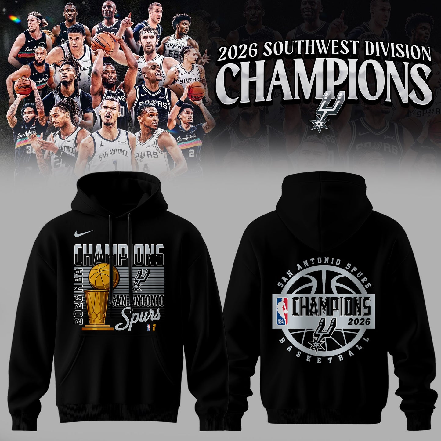 Spurs 2026 Champions Black Edition