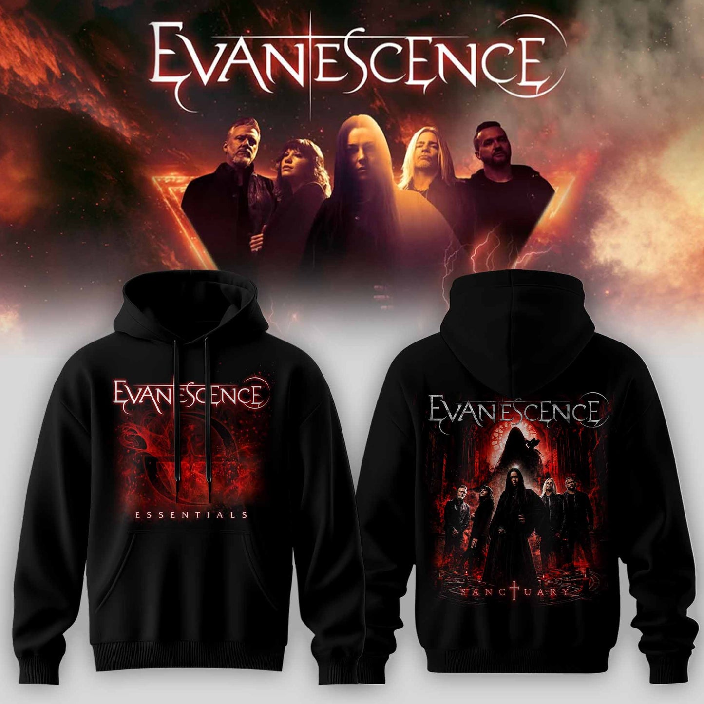 EVANESCENCE TOUR COLLECTION 2026 HOODIE