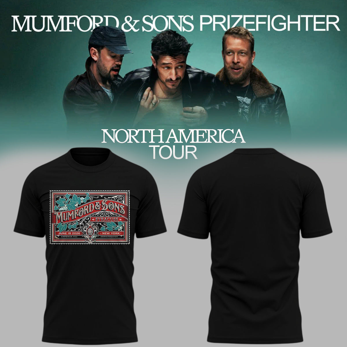 Limited Edition Prizefighter Tour At Empower FCU In Syracuse NY On June 18 2026 T-Shirts